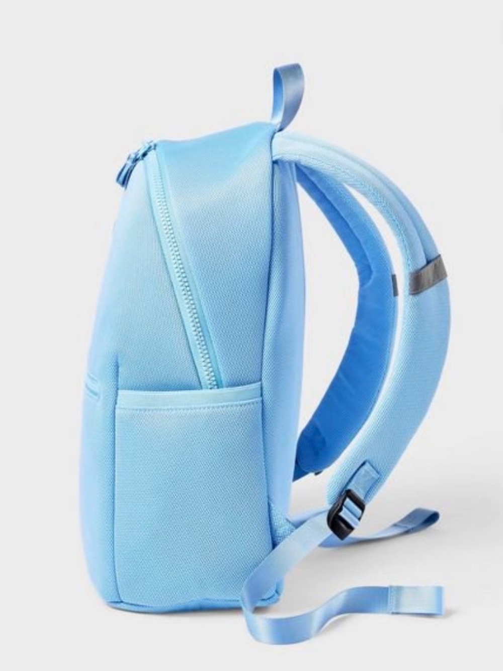 NWT All In Motion Light Blue 16” Padded Laptop Backpack w/2 Water Bottle Pockets - Picture 4 of 4